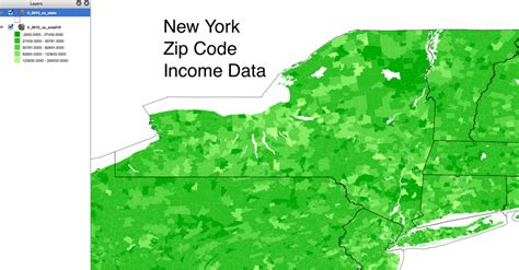 median income by zip code map